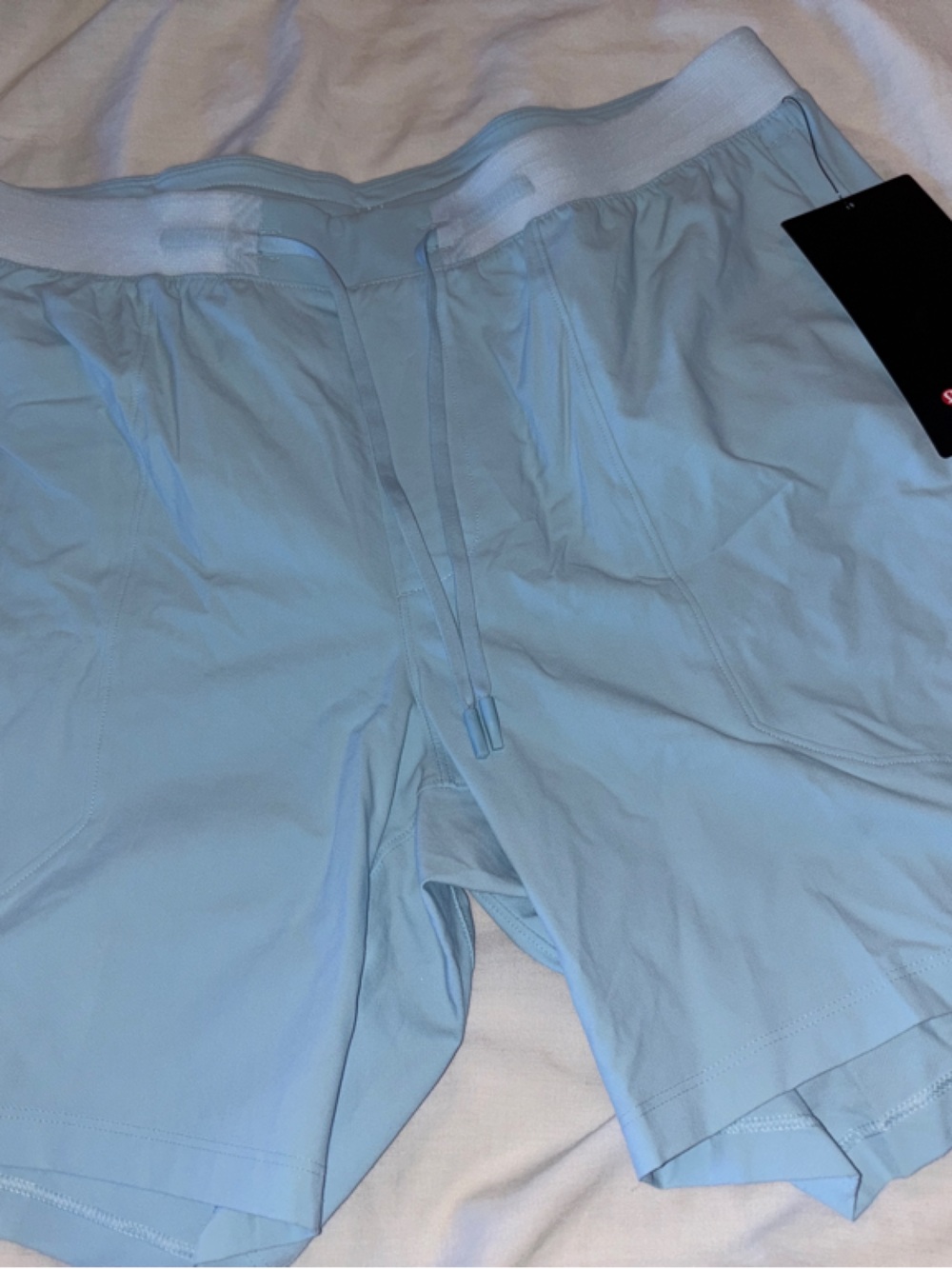 lululemon athletica Light Blue Performance Shorts with Tag